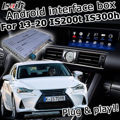 Android otomatik carplay kutusu Lexus IS200t IS300h topuzu fare kontrolü waze youtube Google play