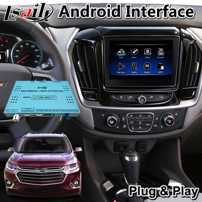 Chevrolet Traverse / Camaro / Banliyö / Tahoe / Silverado için Android Carplay Multimedya Video Arayüzü